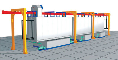 Túnel de lavado por aspersión - Euro TLL series - Eurotherm - desengrasante