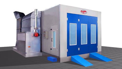 Cabina de pintura cerrada - Euro CAR - Eurotherm - para vehículos / con filtro / presurizada