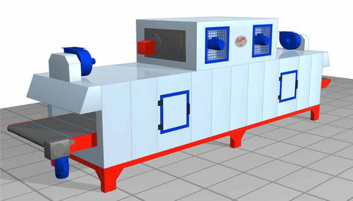 Horno de cinta transportadora - Euro FCT series - Eurotherm - de gas