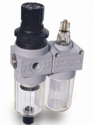 Filtro regulador lubricador de aire - AJ-FR+L - F.lli GHIOTTO snc - de aire comprimido / de cartucho