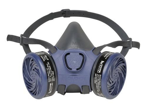 Máscara de protección semimáscara - 7000 series - Magid Glove & Safety - de 2 filtros / ligera