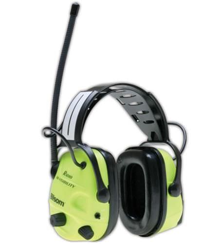 Auricular con reducción de ruido - Hi-Viz H10AHV - Magid Glove & Safety - con radio