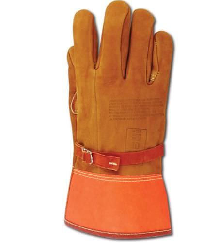 Guante de manipulación - 608483 series - Magid Glove & Safety - aislante / de cuero