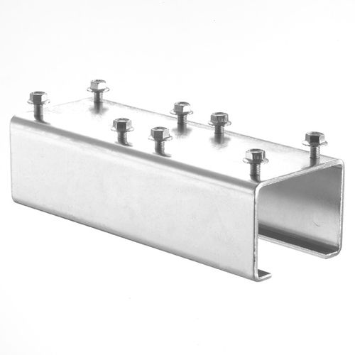Conexión de tubo cuadrado - GIU2FD series - By CARPEL - de acero inoxidable