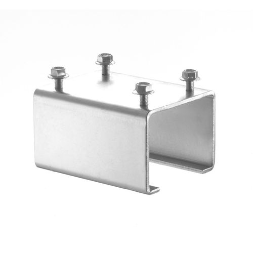 Conexión de tubo cuadrado - GIU2F series - By CARPEL - de acero inoxidable / de acero