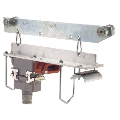 Carretilla portacable en acero galvanizado - CON2P1-I series - By CARPEL - con conectores cables planos / plana