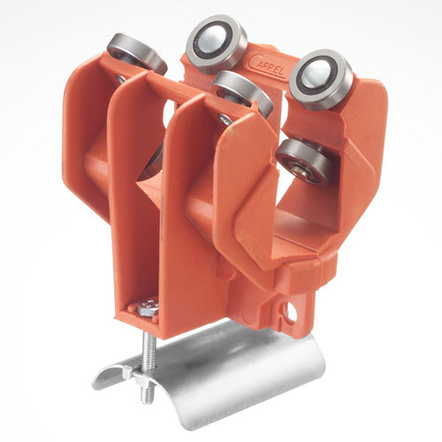 Carretilla portacable de nailon - CRQT1802 series - By CARPEL - en acero galvanizado / de acero inoxidable