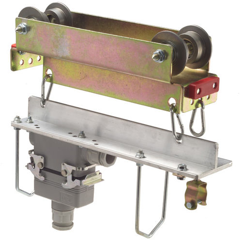 Carretilla portacable en acero galvanizado - C40 series - By CARPEL - de acero inoxidable / redonda