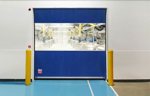 Puerta enrollable - Prime Atex - Gandhi Automations Pvt Ltd - de tejido / de PVC / para interior