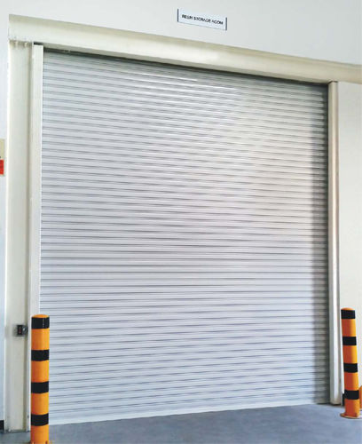 Puerta enrollable - Gandhi Automations Pvt Ltd - de acero inoxidable / de acero galvanizado / industrial