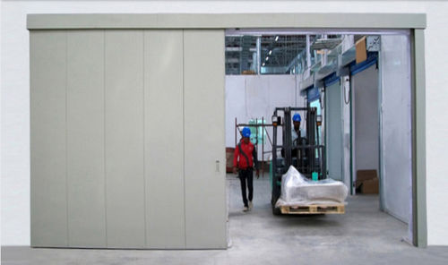 Puerta corredera - Gandhi Automations Pvt Ltd - para interior / industrial / de grandes dimensiones