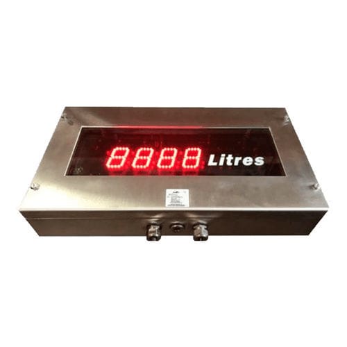 Visualizador LED - D100 series - Vetec A/S - industrial / para celda de carga / de gran formato