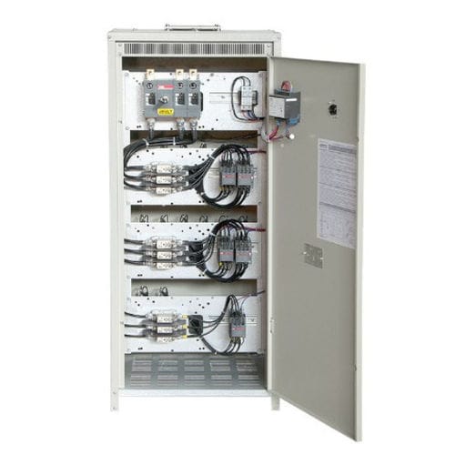 Batería de condensadores automática - PHI - ECUS - de potencia / de suelo / de tipo armario