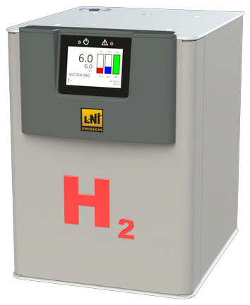 Generador de hidrógeno puro - HG KUBE V2 - LNI SWISSGAS - de laboratorio / para cromatografía en fase gaseosa / PEM