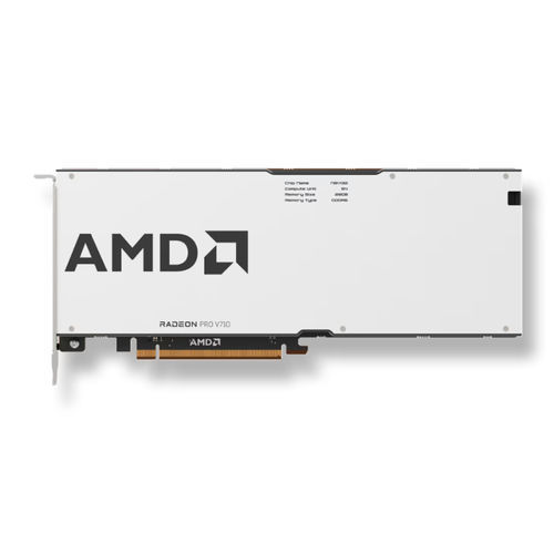 Tarjeta gráfica PCIe - Radeon™ PRO V710 - AMD - AMD Radeon / GDDR6 / Windows 10