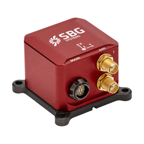 Sistema de navegación inercial GNSS - Ellipse-D - SBG Systems - en miniatura / con doble antena GPS integrada / para dron