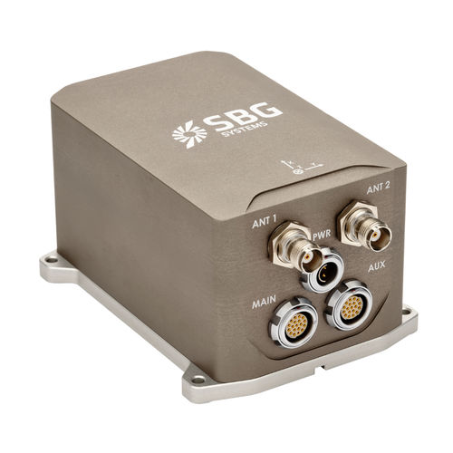 Sistema de navegación inercial GNSS - Apogee-D - SBG Systems - de alta precisión / integrado