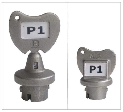 Cerradura de llave - CQ, CQC - SECUMS Interlocks - de acero inoxidable