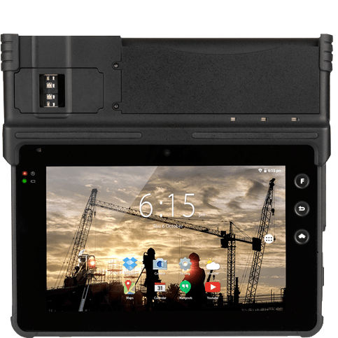 Lector para identificación integrado - RP70ABIO - ATHESI - móvil / para kiosco / MRZ