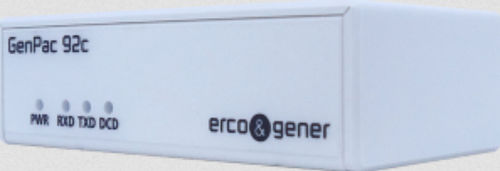 Módem de datos - GenPac 92c - ercogener - RS232 / USB / integrado