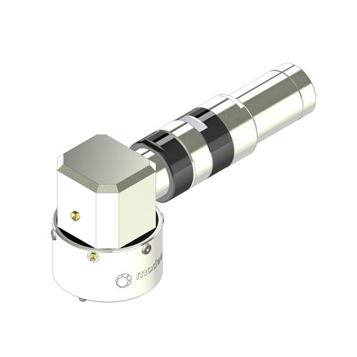 Motor neumático con engranaje planetario - MRZ 07 series - MODEC - de paletas / de ángulo recto / ATEX