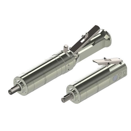 Motor neumático con engranaje planetario - NTE 08 series - MODEC - de paletas / ATEX / compacto