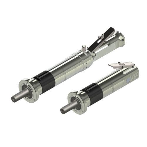 Motor neumático con engranaje planetario - NTS 08 series - MODEC - de paletas / ATEX / compacto