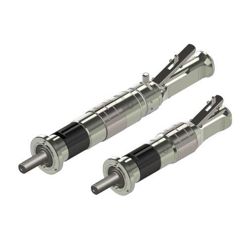 Motor neumático con engranaje planetario - NTS 10 series - MODEC - de paletas / ATEX / compacto