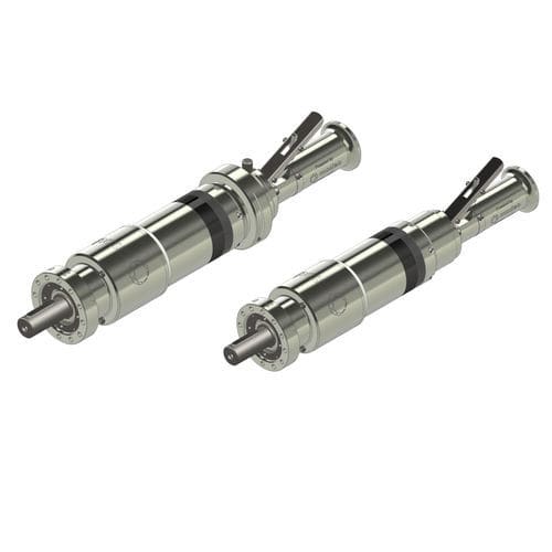 Motor neumático con engranaje planetario - NTZ 25 series - MODEC - de paletas / ATEX / compacto