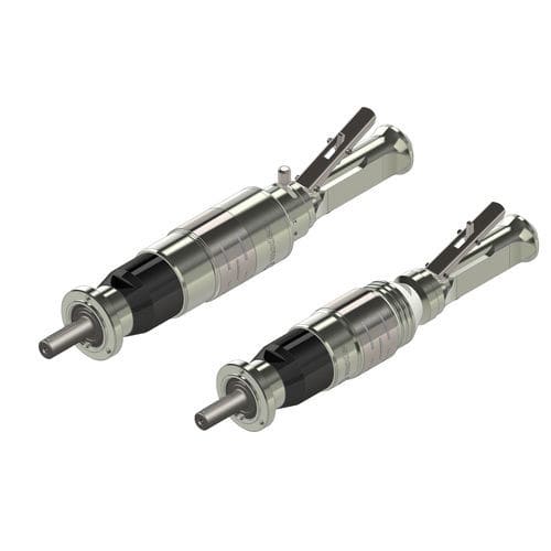 Motor neumático con engranaje planetario - NTS 20 series - MODEC - de paletas / ATEX / compacto