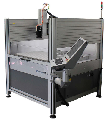 Fresadora CNC 3 ejes - max. 1000 x 1200 x 250 mm | EUROMOD series - imes-icore GmbH - vertical / para aluminio