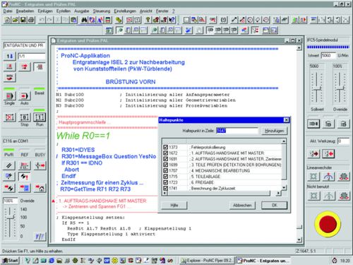 Software de programación - PRO-NC - imes-icore GmbH - Windows