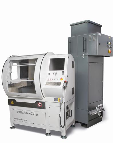 Fresadora CNC 3-5 ejes - 400 x 350 x 200 mm | PREMIUM 4030 µ graphite - imes-icore GmbH - vertical / para mecanizado grafito