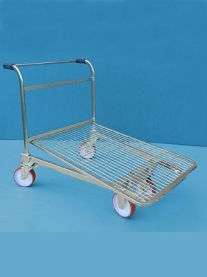 Carro de metal - cargopak srl - con plataforma con rejilla / multifuncional
