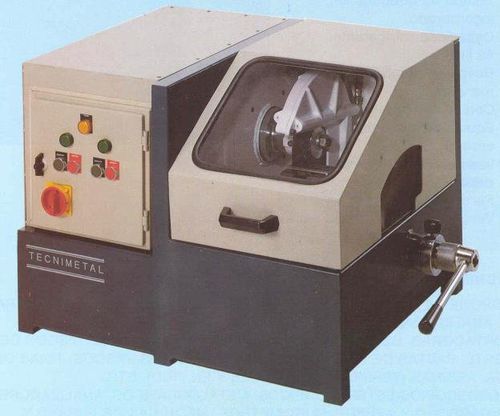 Máquina de corte de metalografía - TEKNICUT Classic - TECNIMETAL - de hoja rotativa / para metal / para material plástico