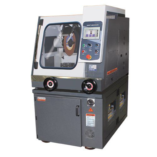 Máquina de corte de metalografía - TEKNICUT PRO L + AUTO - TECNIMETAL - de hoja rotativa / para metal / de tubos