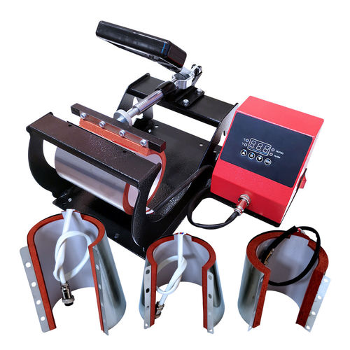 Prensa en caliente - BY-012G(4in1) - Guangzhou Baiyin Electronics Co.,Ltd - de transferencia térmica
