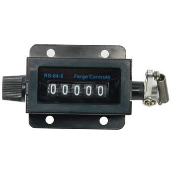 Contador de impulsos - RS-84-5    - FARGO CONTROLS INC; - analógico / mecánico