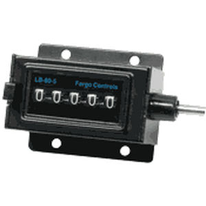 Tacómetro mecánico - LB-80-5   - FARGO CONTROLS INC; - para montaje en panel / analógico