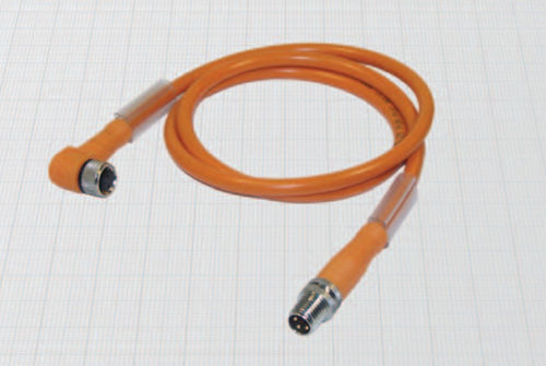 Conector de datos - C8M/C11/003-0,6PV - BDC ELECTRONIC S.r.l. - de bloqueo / de tensión / de PUR