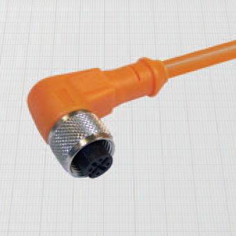Conector de datos - C8B series  - BDC ELECTRONIC S.r.l. - DIN / acodado / hembra