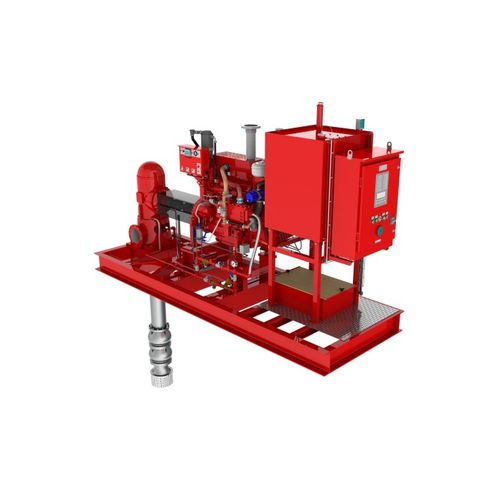 Bomba hidráulica con motor diésel - 19B 7000F  - Fairbanks Nijhuis - con motor hidráulico / con motor eléctrico / vertical