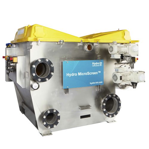 Reja de desbaste de banda - MicroScreen™ - Hydro International - para el tratamiento de aguas residuales