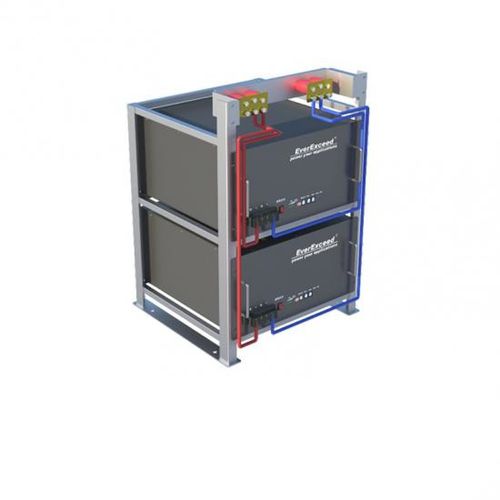 Sistema de estanterías para batería - EverExceed Industrial Co. Ltd - de metal