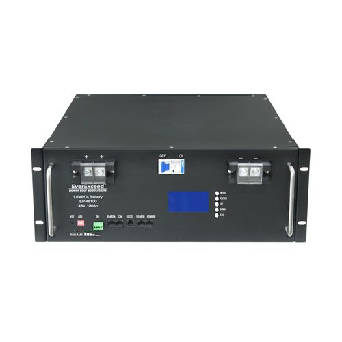 Batería de fosfato de hierro-litio - Solar Batteries 48V series  - EverExceed Industrial Co. Ltd - bloque / plana / a medida