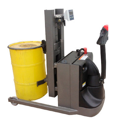 Elevador para barriles con batería - superlift material handling - para multiproductos