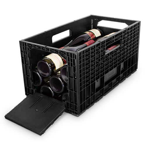 Cajón de plástico - Weinbox  - superlift material handling - de transporte / para botellas / apilable