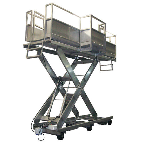 Plataforma elevadora de tijera móvil - LTES054 - superlift material handling - para uso en interiores y exteriores