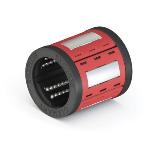 Casquillo de bolas - EXC series - Exxellin Linear GmbH & Co. KG - autoalineante / liso / de acero