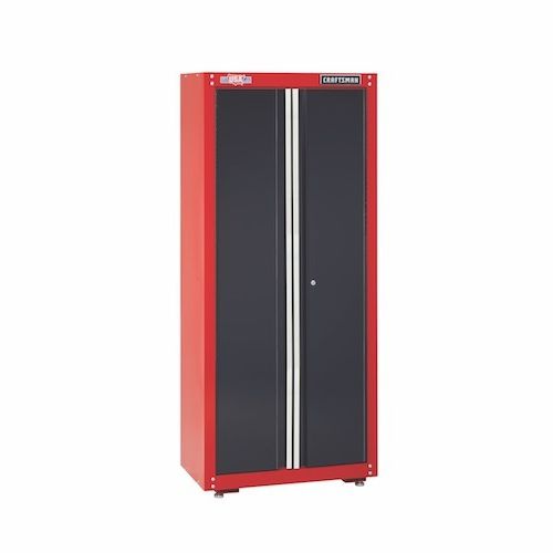 Armario de almacenamiento - CMST23201RB - Craftsman. - con patas / de 2 puertas / de acero